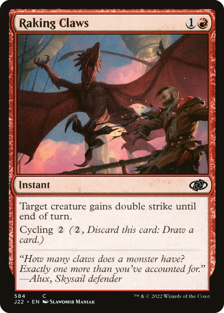 Image of Raking Claws (J22-584) - Jumpstart 2022