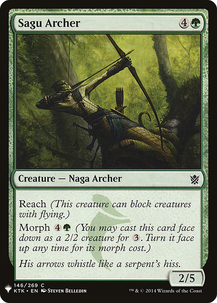 Image of Sagu Archer (LIST-KTK-146) - The List