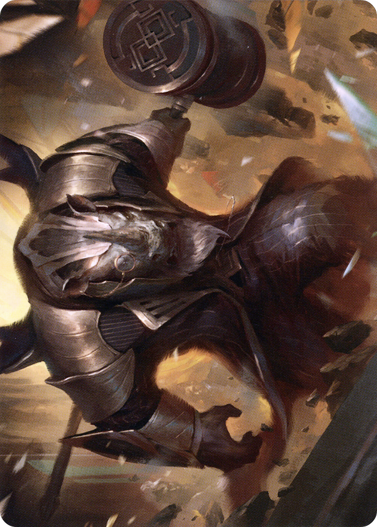 Image of Perrie, the Pulverizer // Perrie, the Pulverizer (ASNC-043) - New Capenna Art Series (Borderless) Foil