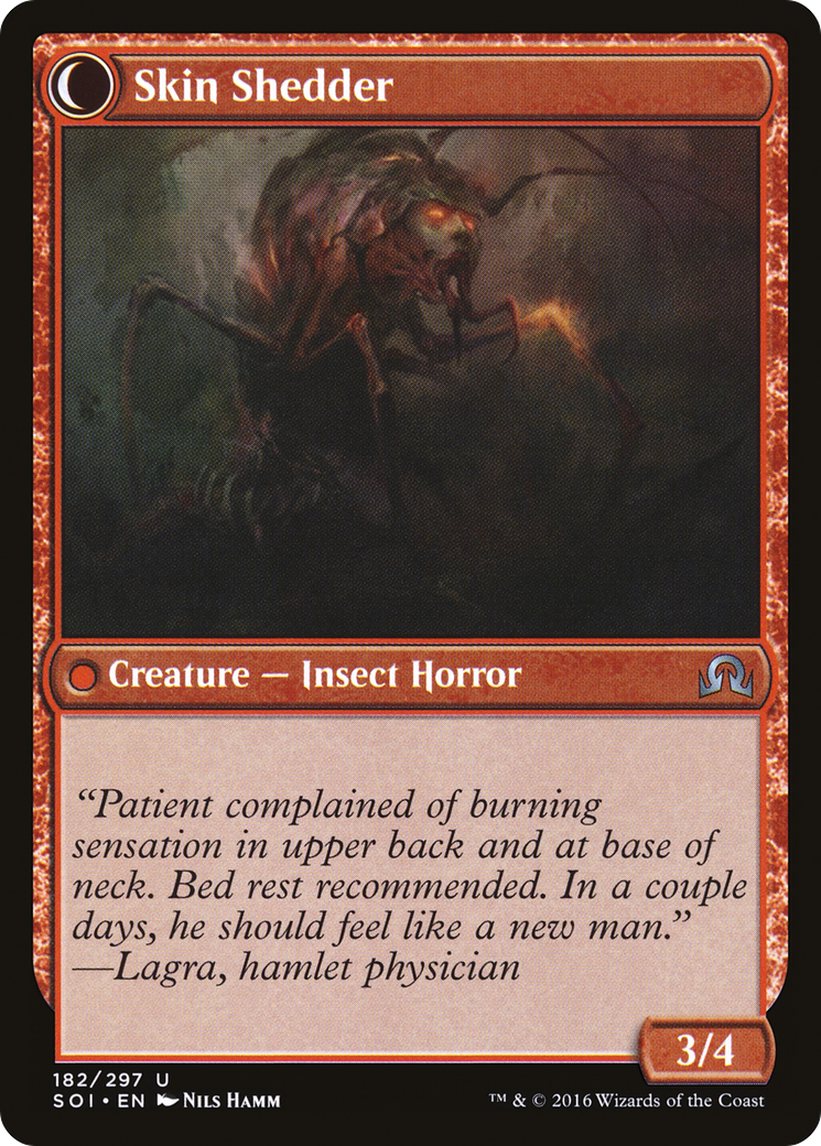 Image of Skin Invasion (SOI-182) - Shadows over Innistrad: (Double Faced Transform) Foil