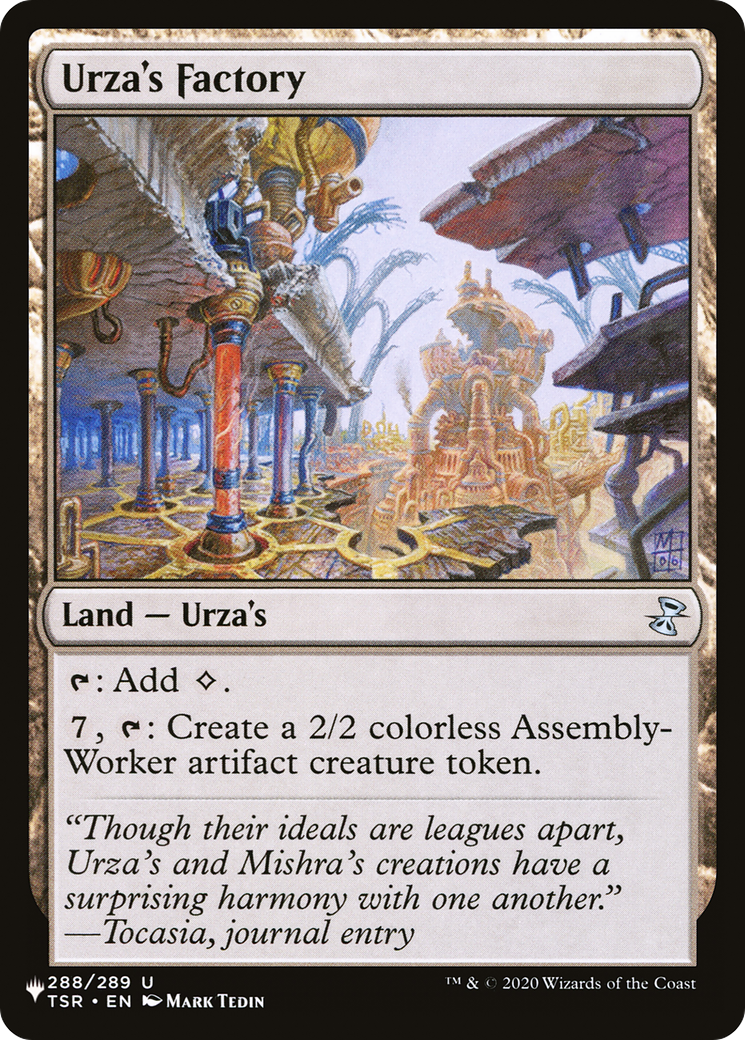Image of Urza's Factory (LIST-288/289) - The List