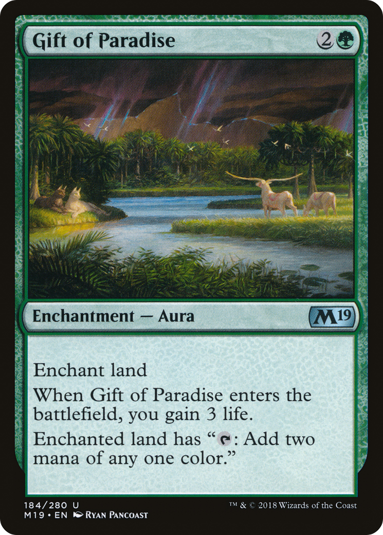 Image of Gift of Paradise (M19-184) - Core Set 2019 Foil