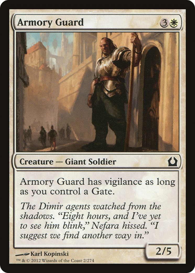 Image of Armory Guard (RTR-002) - Return to Ravnica