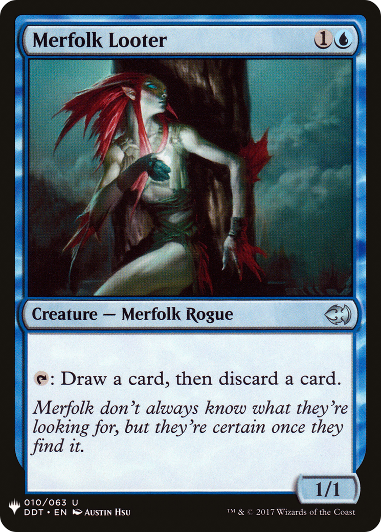 Image of Merfolk Looter (LIST-DDT-10) - The List