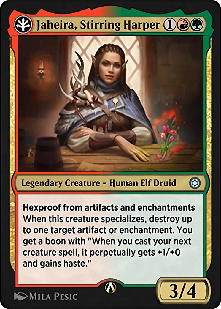 Image of Jaheira, Stirring Harper (HBG-16R) - Alchemy Horizons: Baldur's Gate