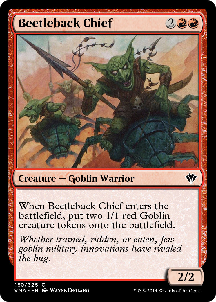 Image of Beetleback Chief (VMA-150) - Vintage Masters