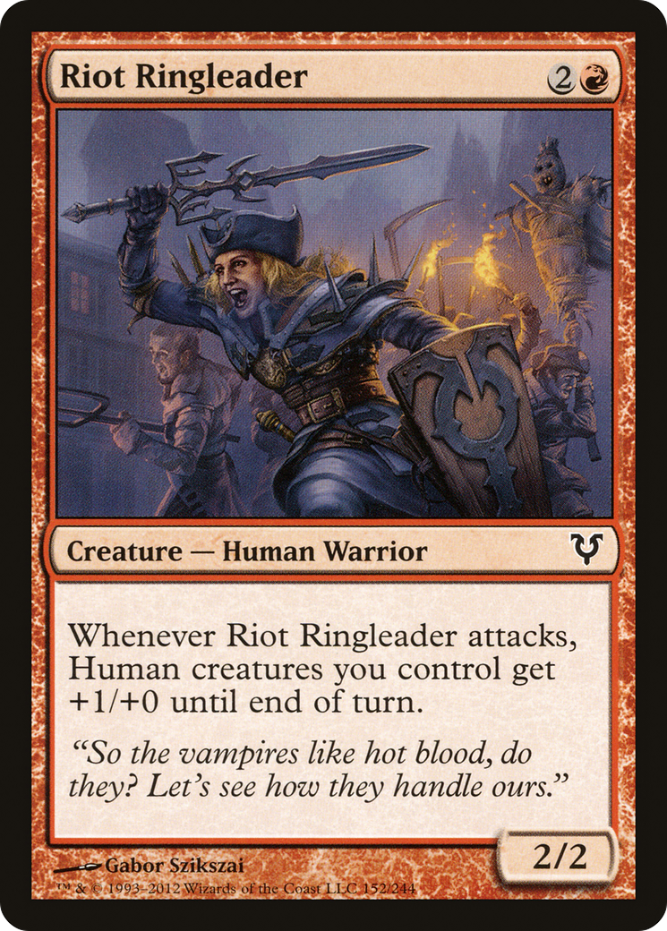 Image of Riot Ringleader (AVR-152) - Avacyn Restored