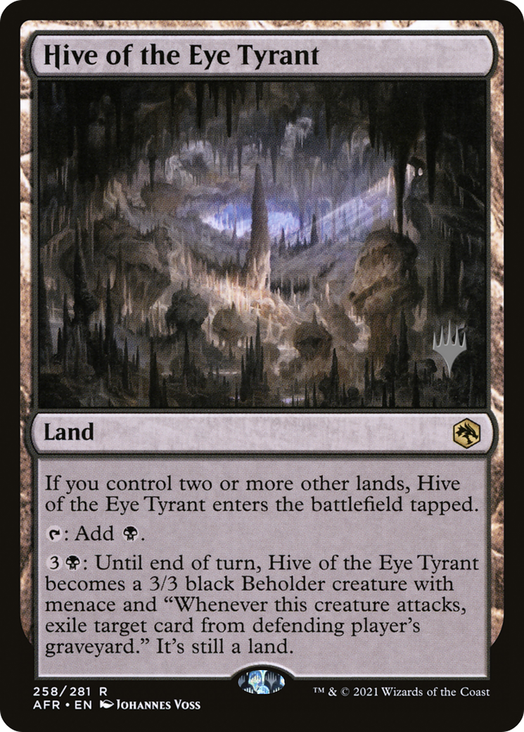 Image of Hive of the Eye Tyrant (PPAFR-258) - Adventures in the Forgotten Realms Promos