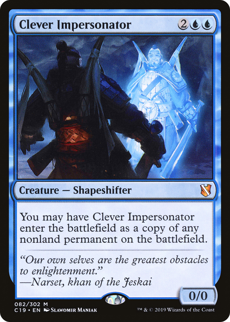 Image of Clever Impersonator (C19-082) - Commander 2019
