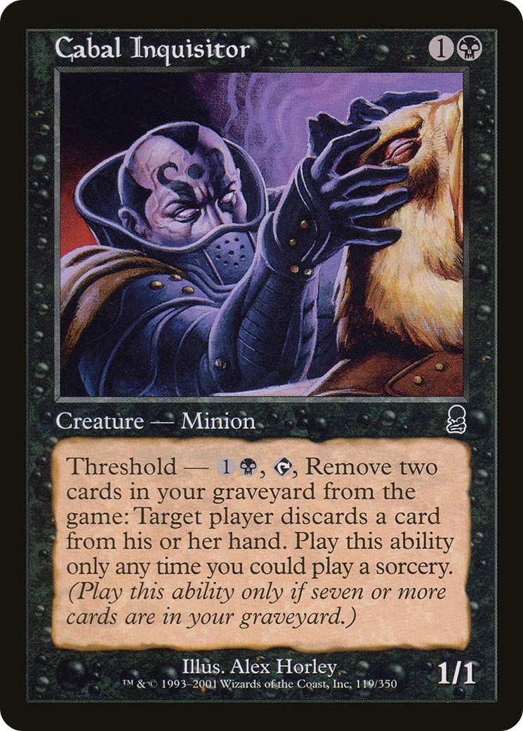 Image of Cabal Inquisitor (ODY-119) - Odyssey