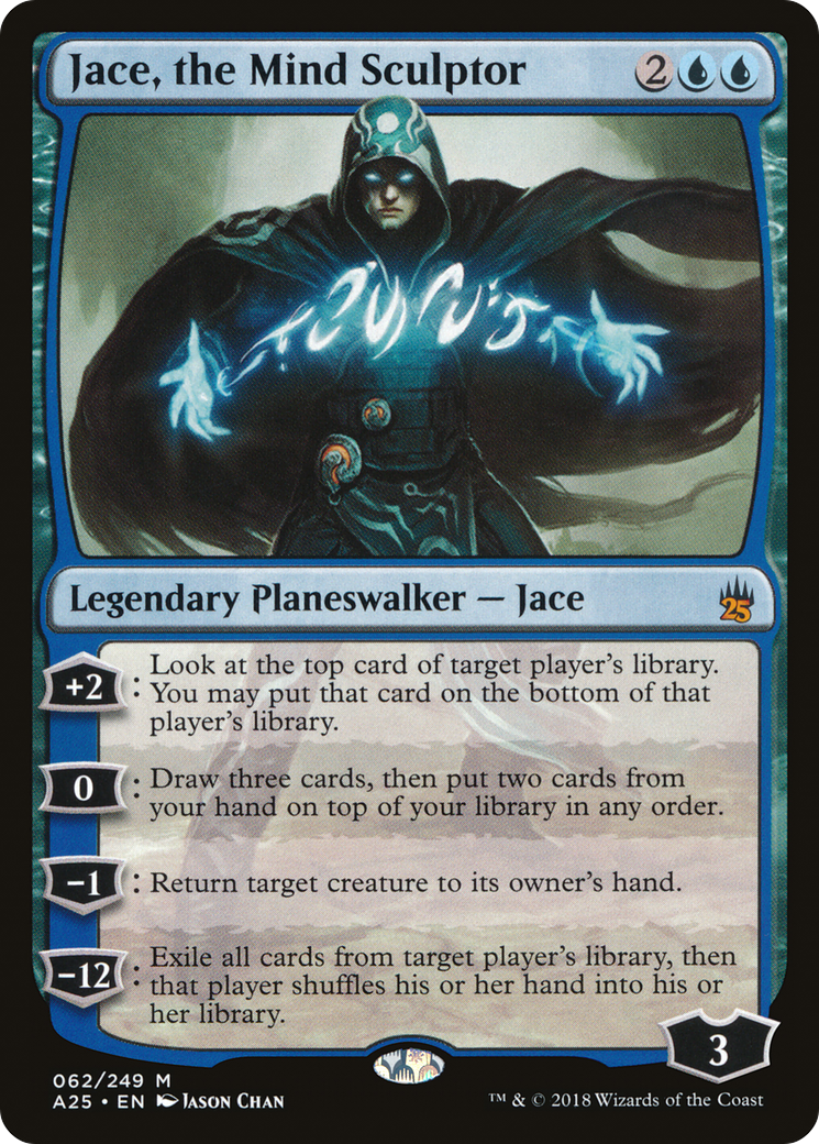 Image of Jace, the Mind Sculptor (A25-062) - Masters 25 Foil