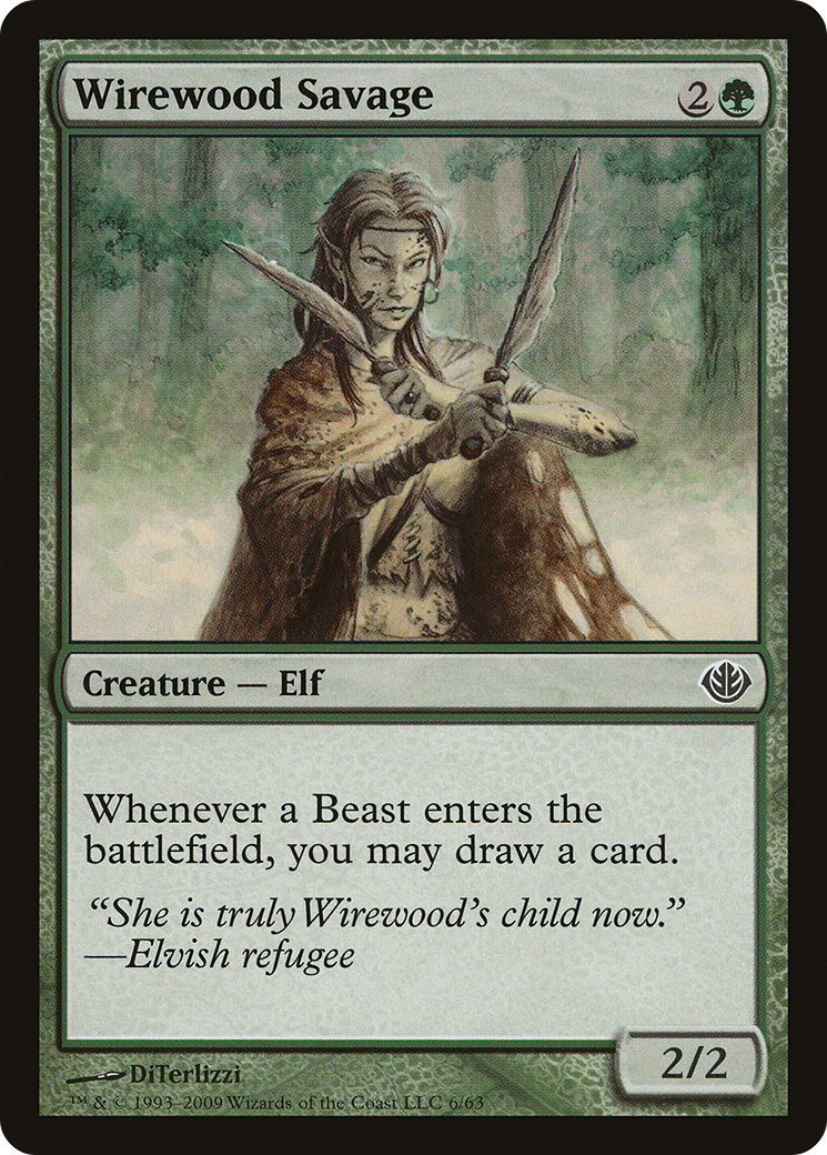 Image of Wirewood Savage (DDD-006) - Duel Decks: Garruk vs. Liliana