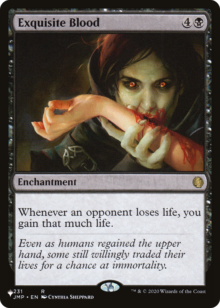 Image of Exquisite Blood (LIST-231/078) - The List