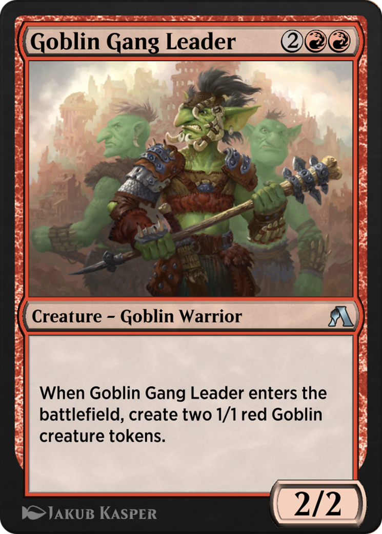 Image of Goblin Gang Leader (ANB-070) - Arena Beginner Set