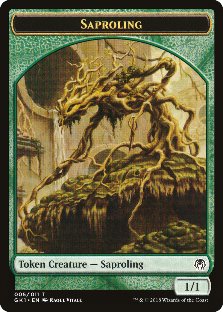 Image of Saproling // Insect (TGK1-005) - GRN Guild Kit Tokens