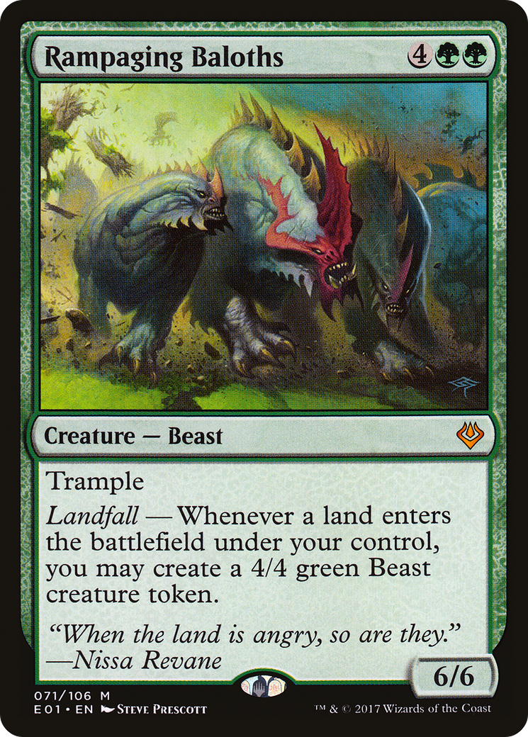 Image of Rampaging Baloths (AC2-071) - Archenemy: Nicol Bolas