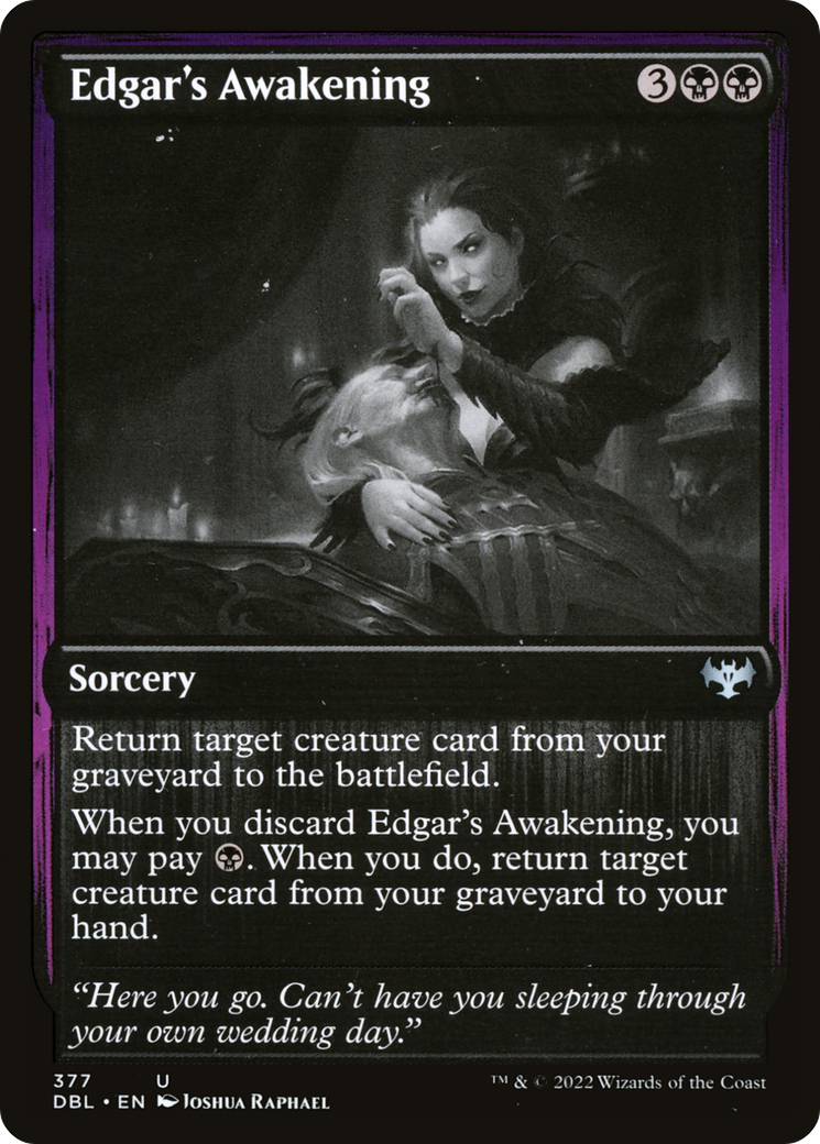 Image of Edgar's Awakening (DBL-377) - Innistrad: Double Feature Foil