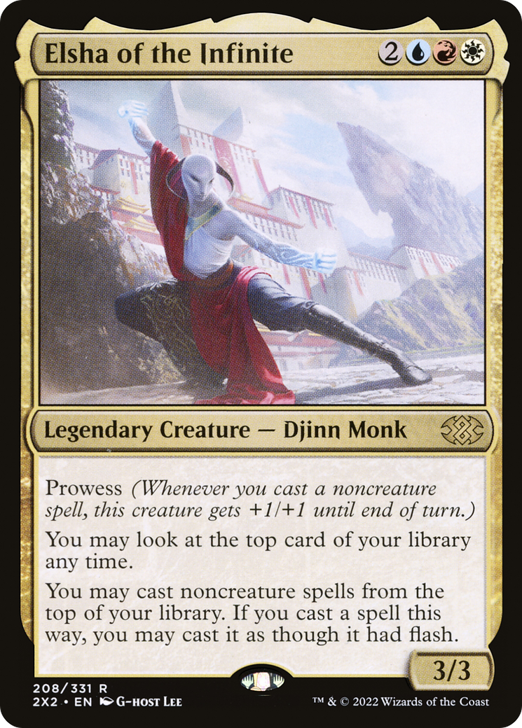 Image of Elsha of the Infinite (2X2-208) - Double Masters 2022 Foil