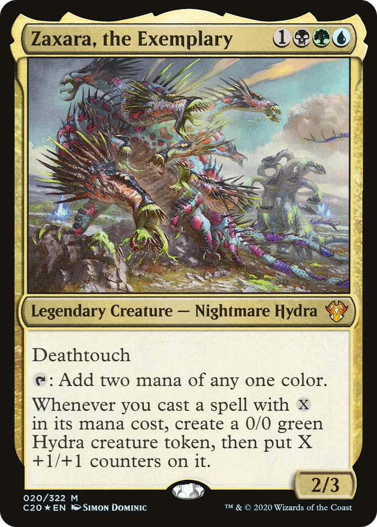 Image of Zaxara, the Exemplary (C20-020) - Commander 2020