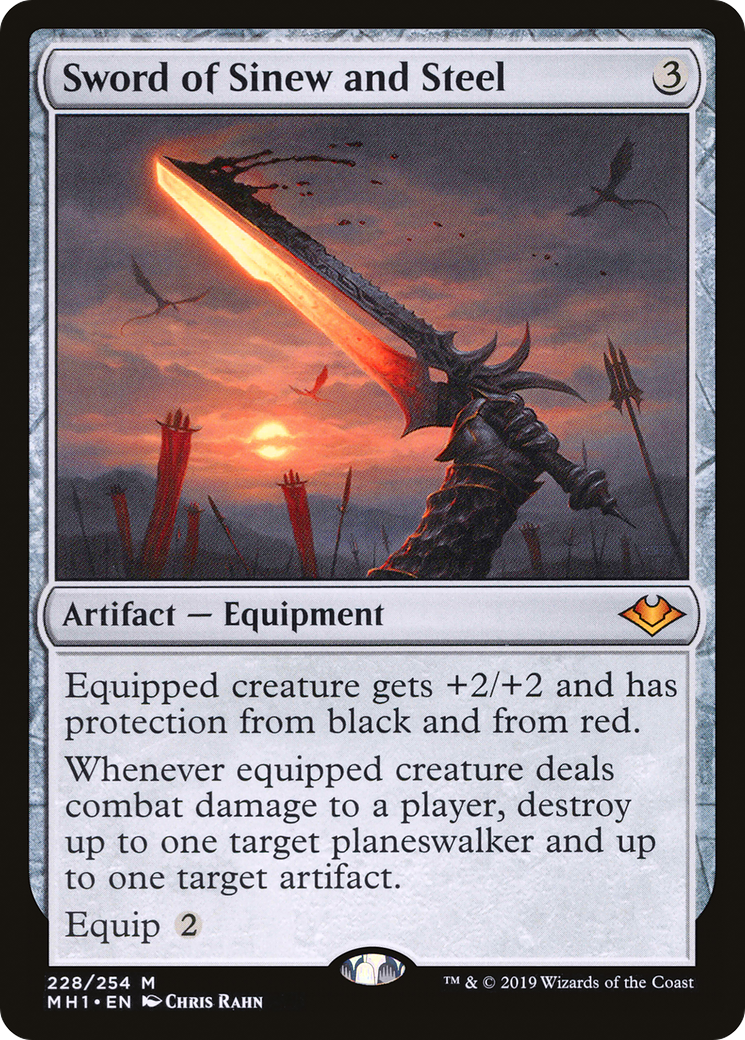 Image of Sword of Sinew and Steel (MH1-228) - Modern Horizons