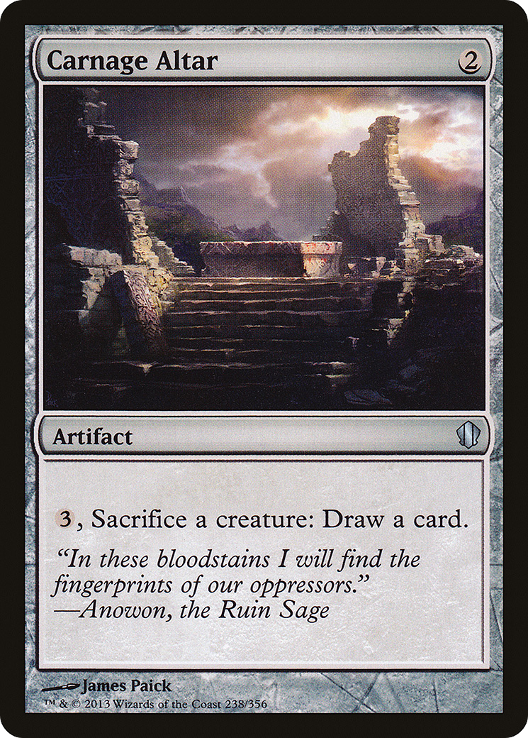 Image of Carnage Altar (C13-238) - Commander 2013