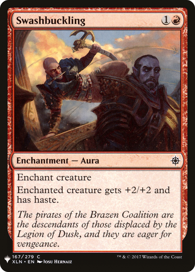 Image of Swashbuckling (LIST-XLN-167) - The List