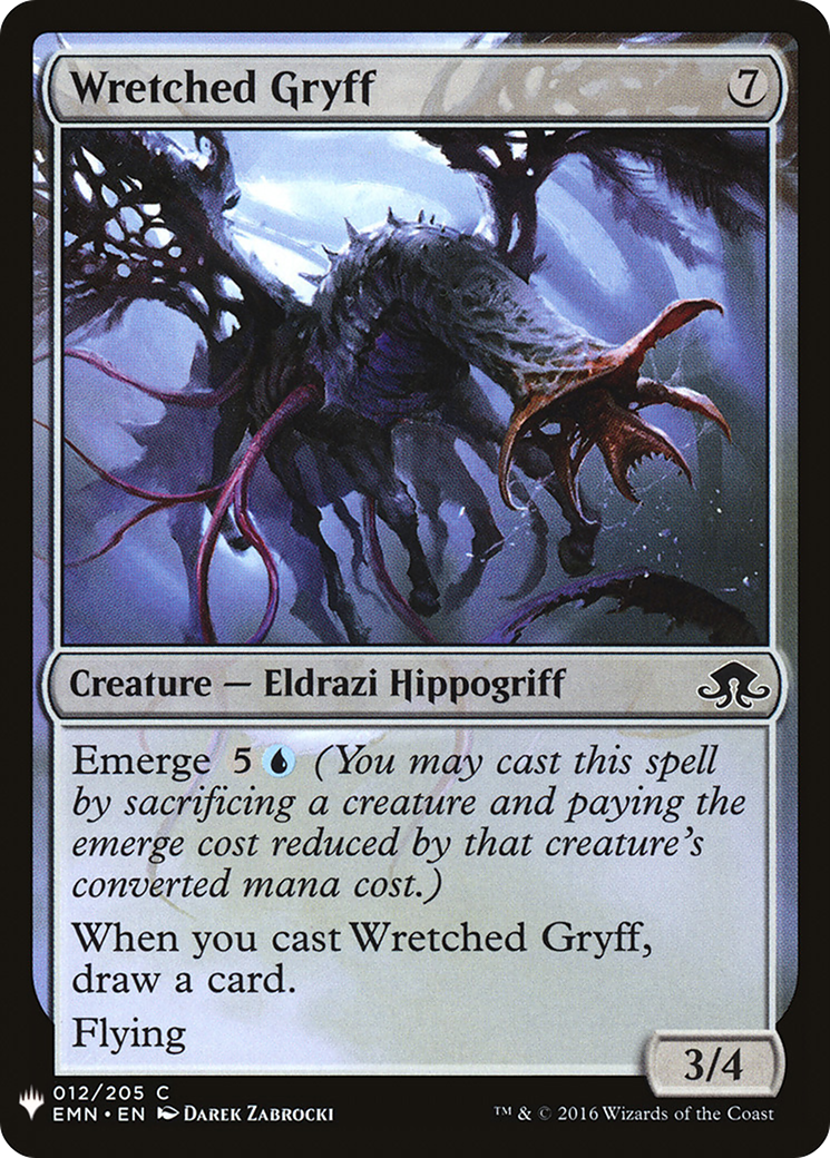 Image of Wretched Gryff (LIST-EMN-12) - The List