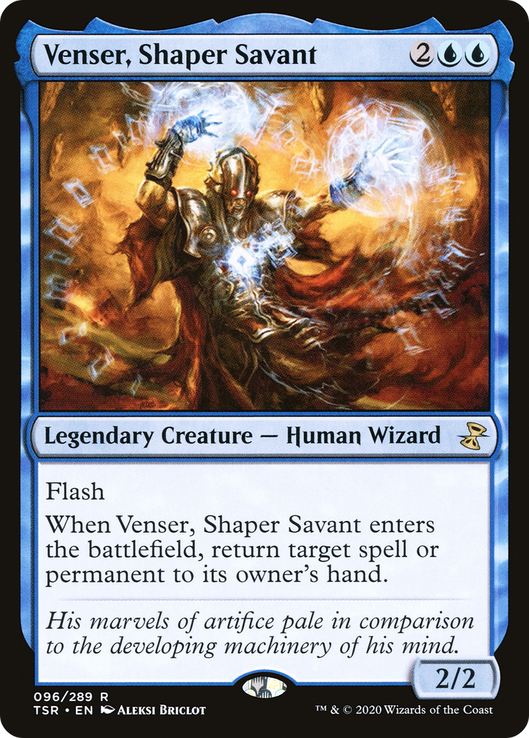 Image of Venser, Shaper Savant (TSR-096) - Time Spiral Remastered