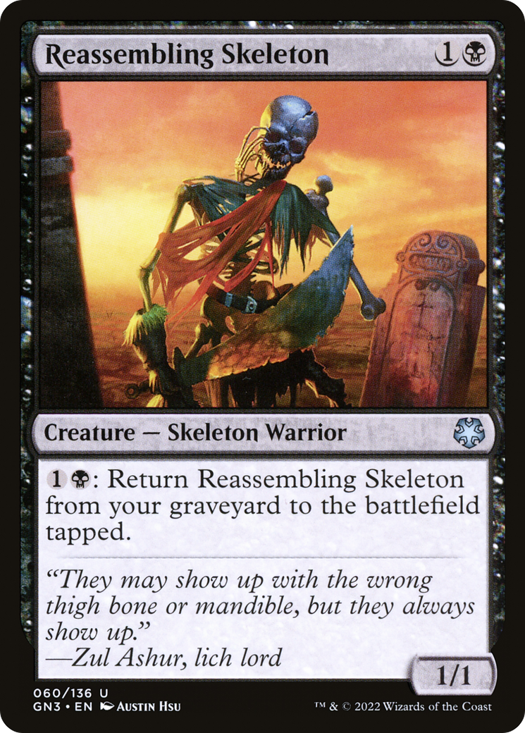 Image of Reassembling Skeleton (GN3-060) - Game Night: Free-for-All