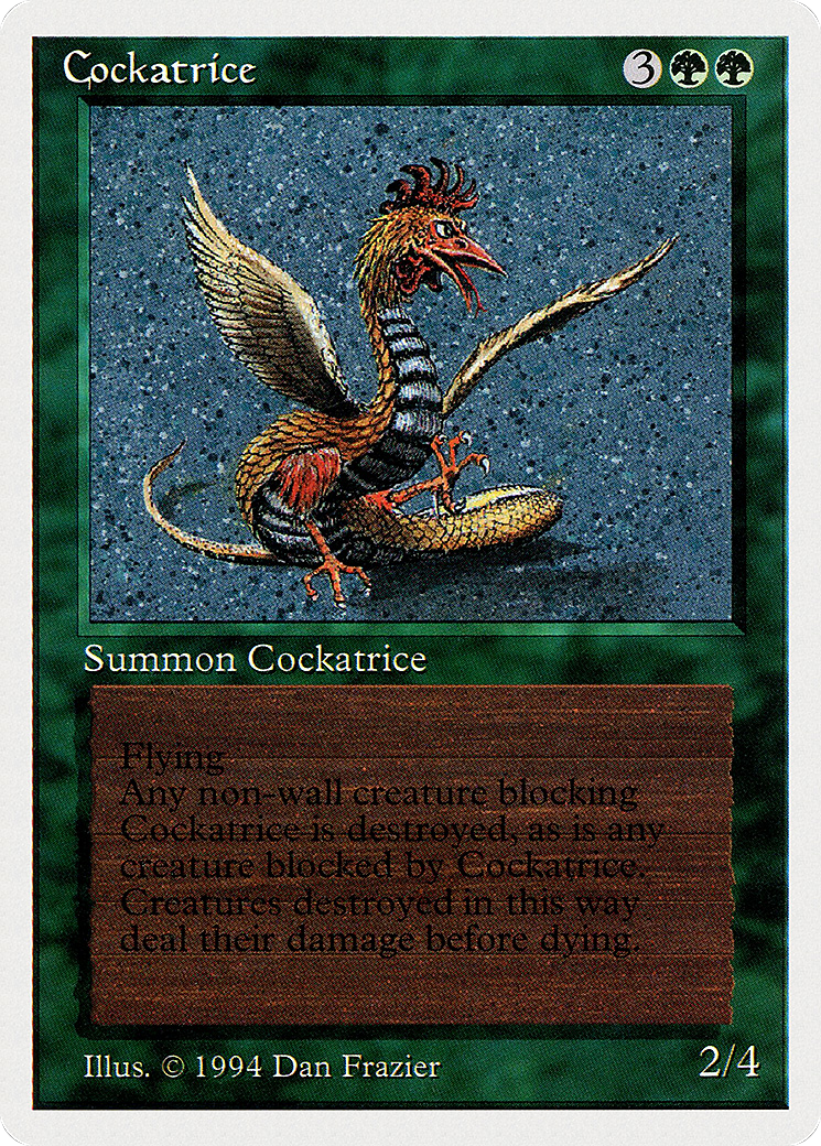Image of Cockatrice (SUM-189) - Summer Magic / Edgar
