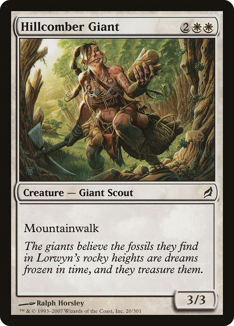 Image of Hillcomber Giant (LRW-020) - Lorwyn
