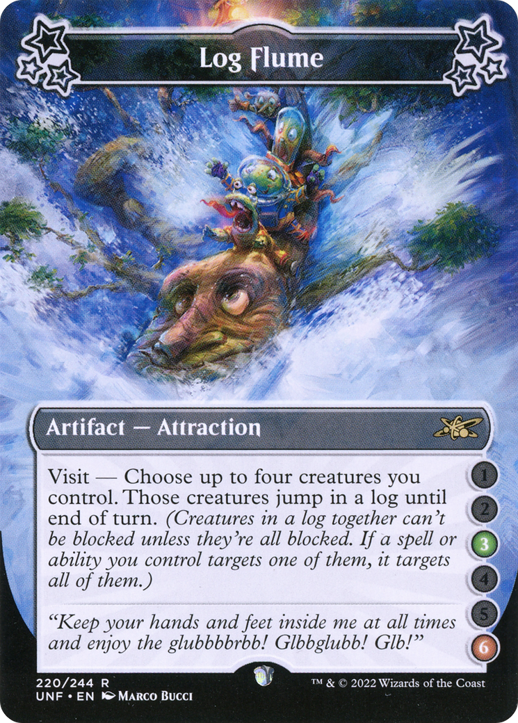 Image of Log Flume (3-6) (UNF-220) - Unfinity Foil