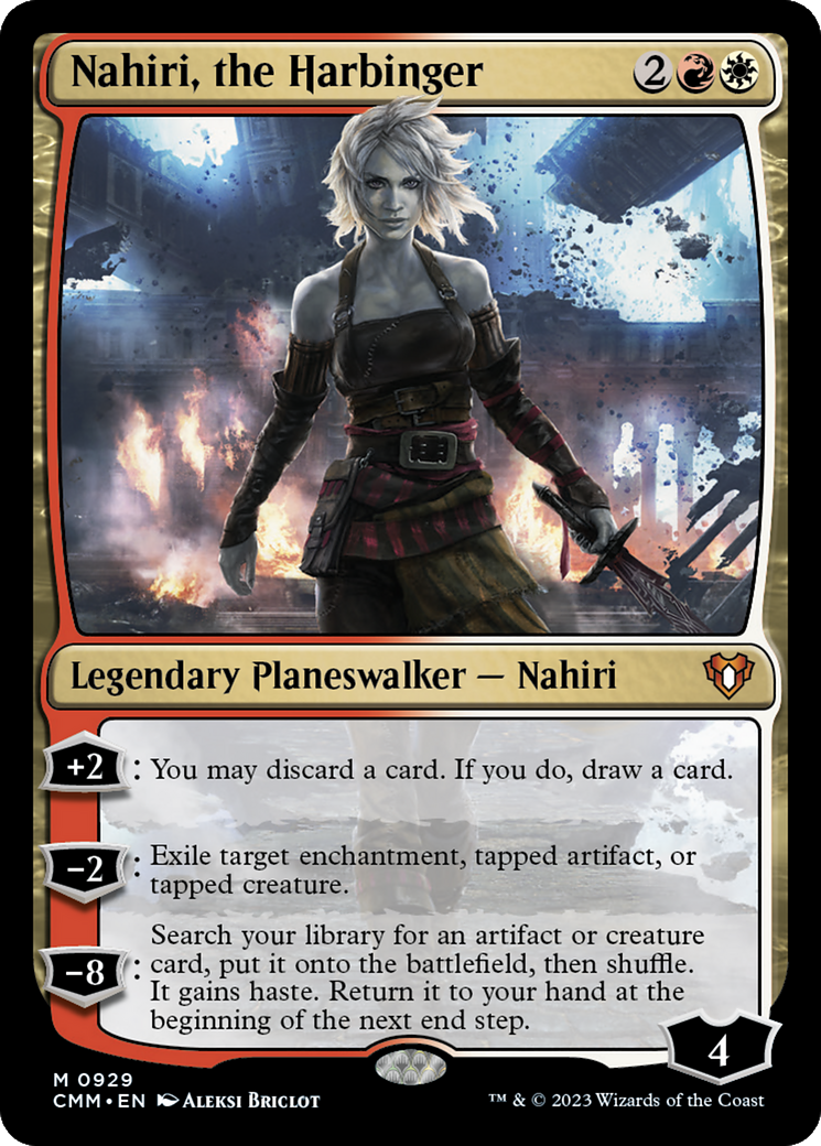 Image of Nahiri, the Harbinger (CMM-929) - Commander Masters