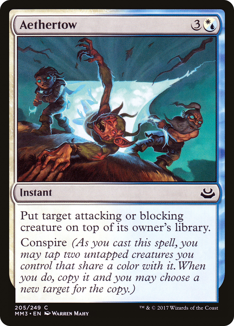 Image of Aethertow (MM3-205) - Modern Masters 2017 Foil