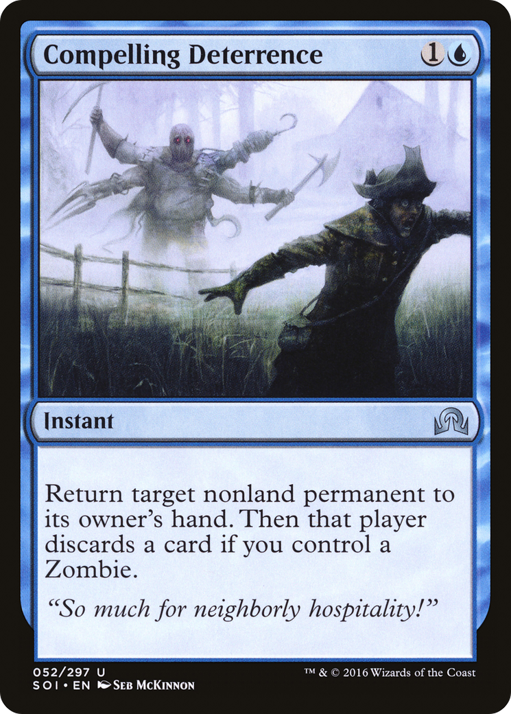 Image of Compelling Deterrence (SOI-052) - Shadows over Innistrad