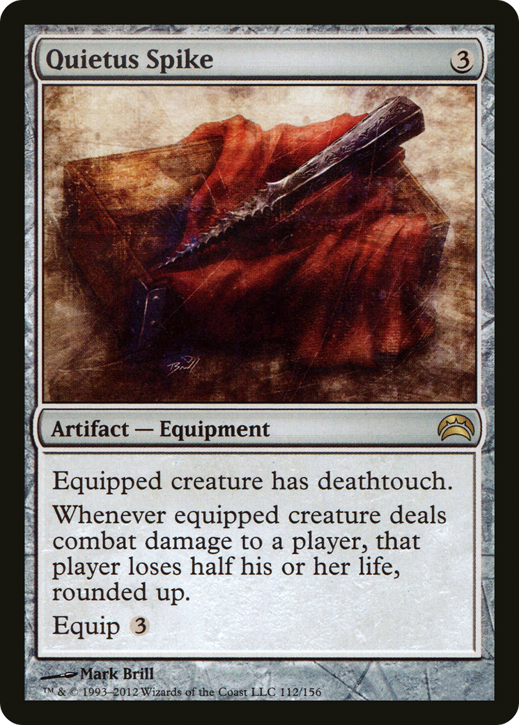 Image of Quietus Spike (PC2-112) - Planechase 2012