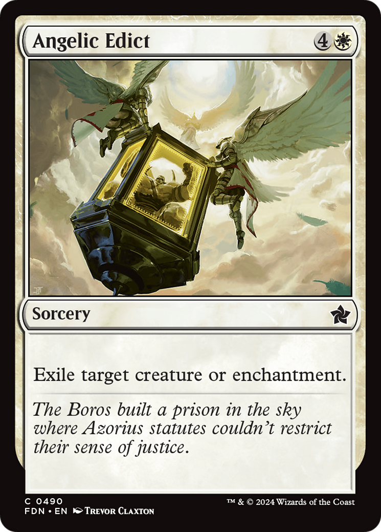 Image of Angelic Edict (FDN-490) - Foundations