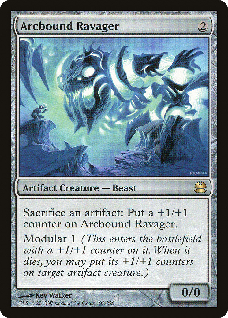 Image of Arcbound Ravager (MMA-198) - Modern Masters