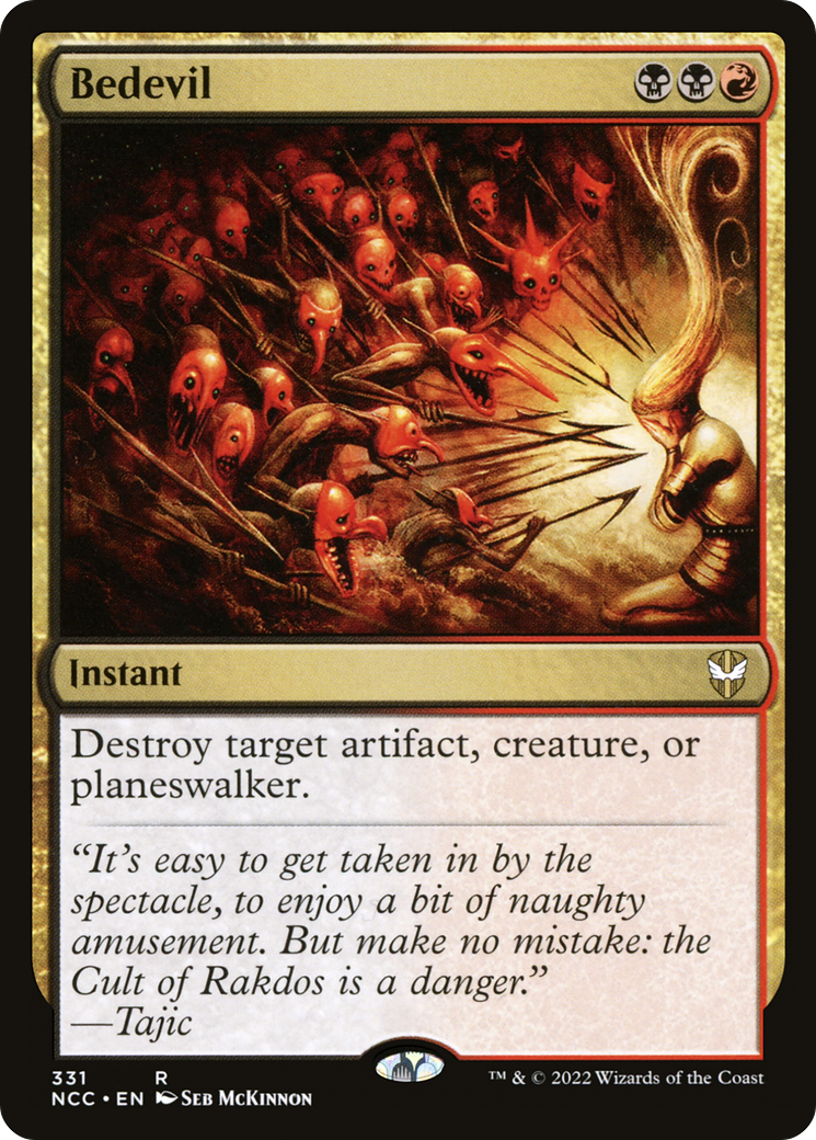 Image of Bedevil (NCC-331) - New Capenna Commander