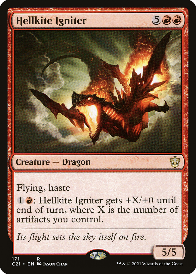 Image of Hellkite Igniter (C21-171) - Commander 2021