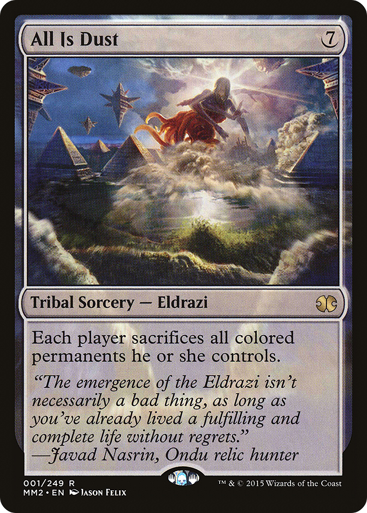 Image of All Is Dust (MM2-001) - Modern Masters 2015 Foil