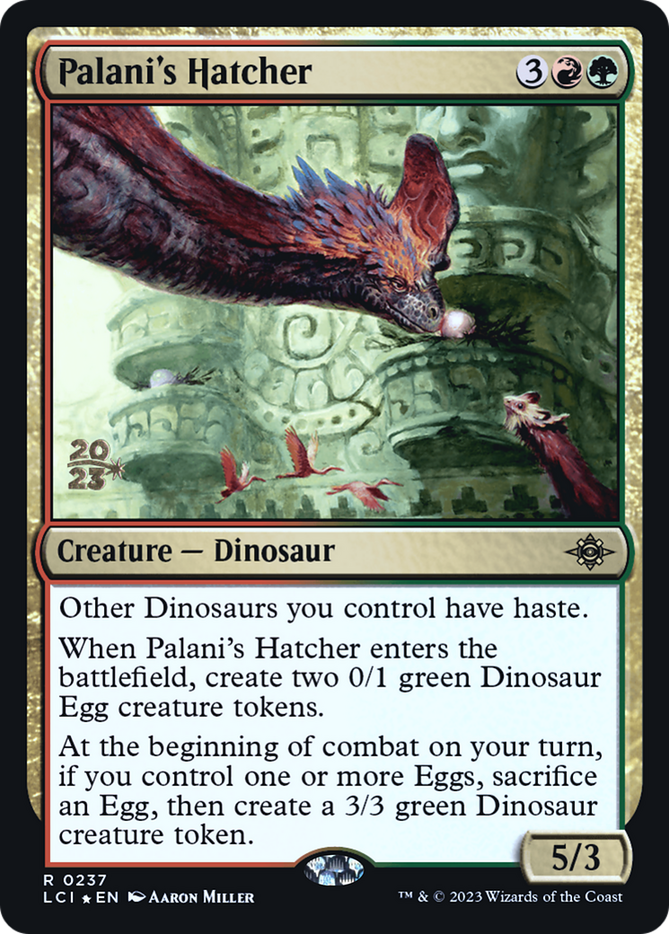Image of Palani's Hatcher (PRE-237) - The Lost Caverns of Ixalan Promos Foil