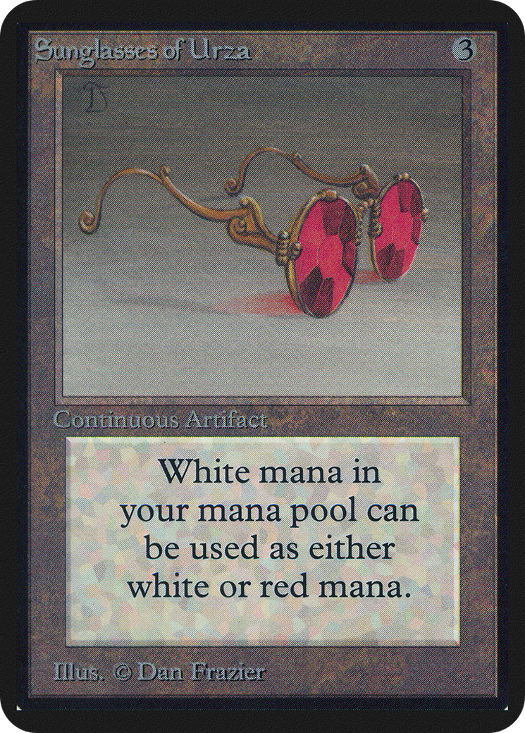 Image of Sunglasses of Urza (LEA-) - Limited Edition Alpha