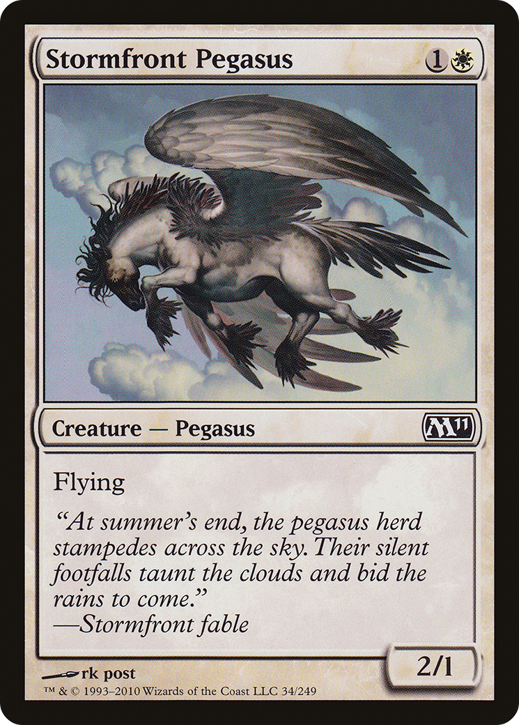 Image of Stormfront Pegasus (M11-034) - Magic 2011