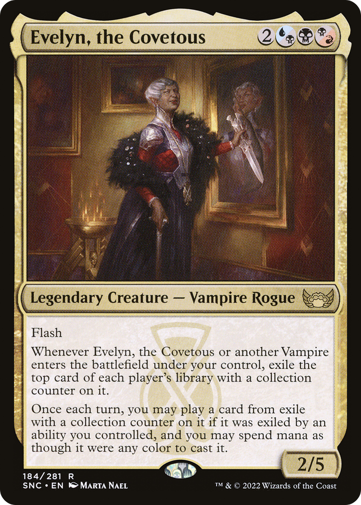Image of Evelyn, the Covetous (SNC-184) - Streets of New Capenna