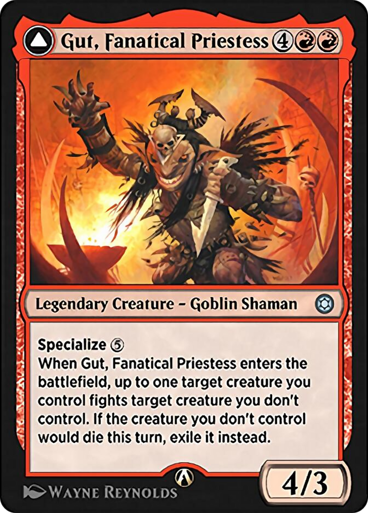 Image of Gut, Fanatical Priestess (HBG-013) - Alchemy Horizons: Baldur's Gate
