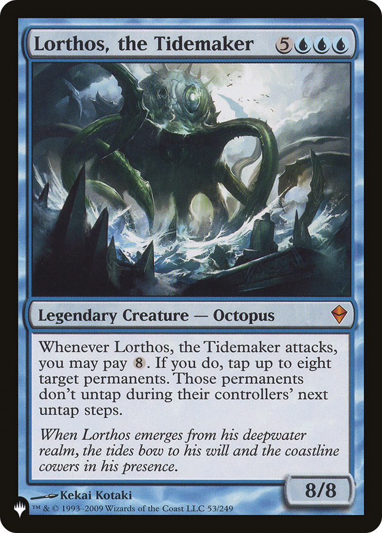 Image of Lorthos, the Tidemaker (LIST-ZEN-53) - The List