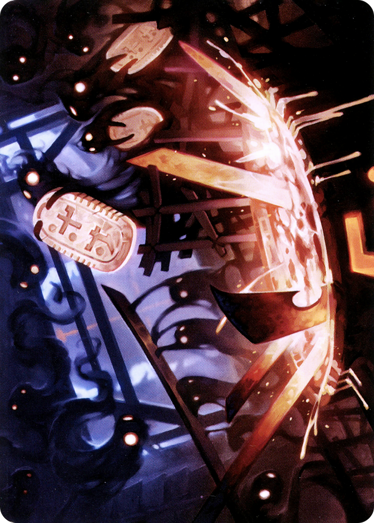 Image of Smoke Spirits' Aid // Smoke Spirits' Aid (ANEO-041) - Neon Dynasty Art Series (Borderless)