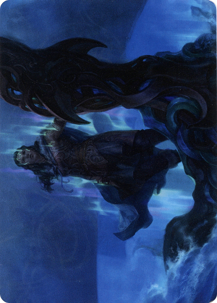 Image of Cosima, God of the Voyage Art Card (ASKHM-012) - Art Series: Kaldheim (Borderless)