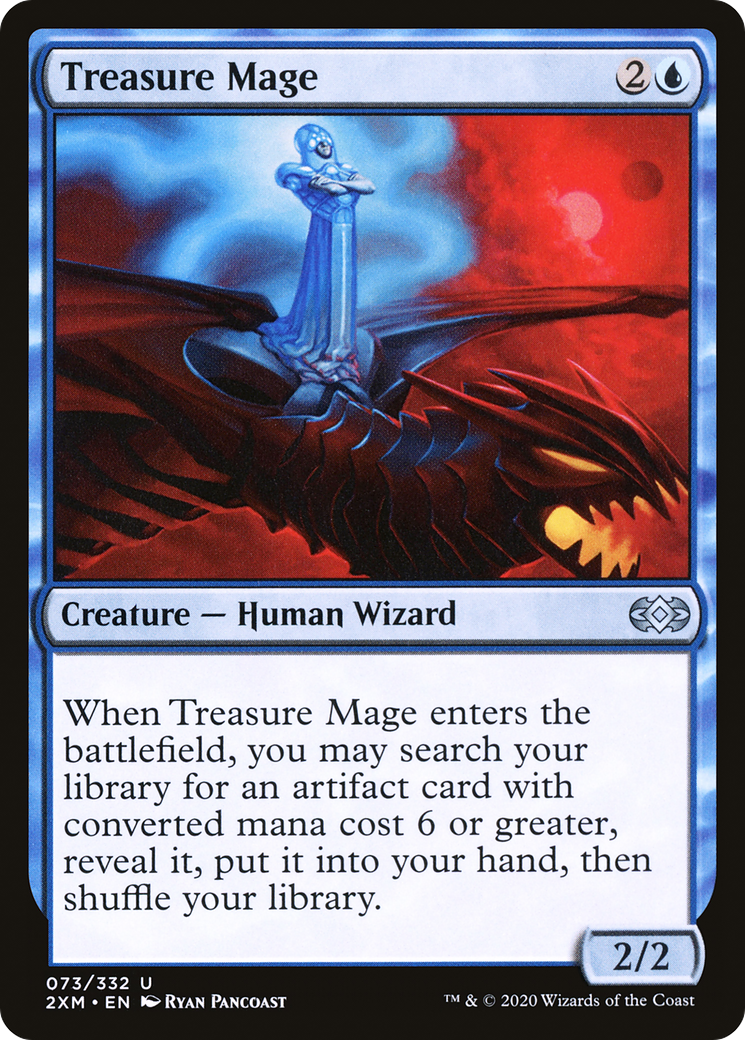 Image of Treasure Mage (2XM-073) - Double Masters